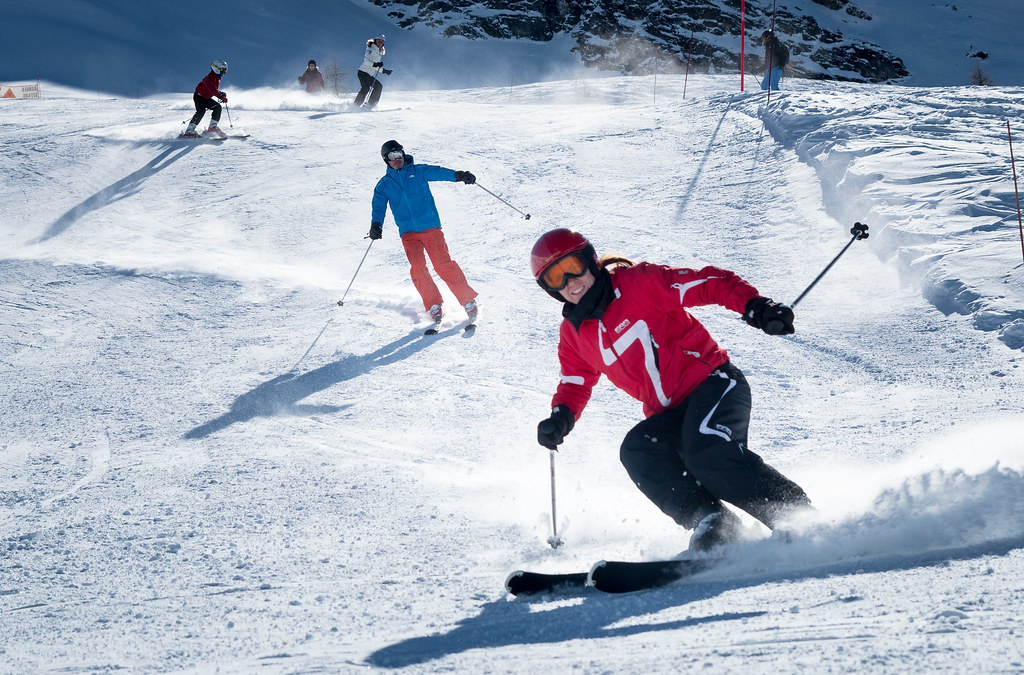 activités de ski dans les internats suisses