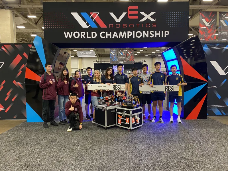 Championnat de robotique VEX à Dallas