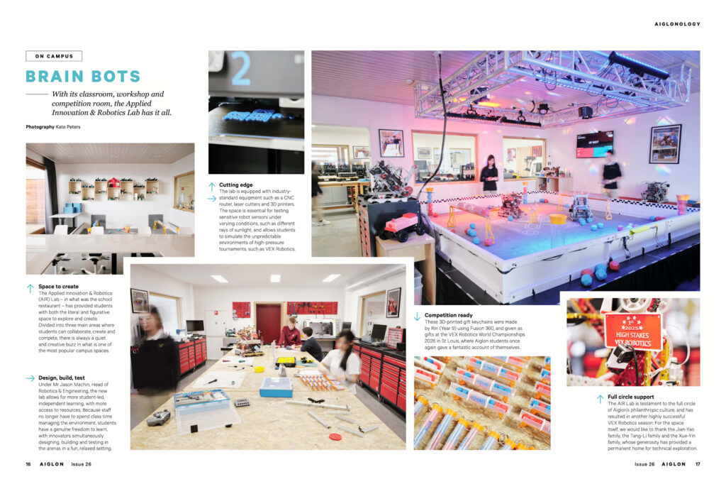 Aiglon Magazine Issue 26: Celebrating Lifelong Passions and Community